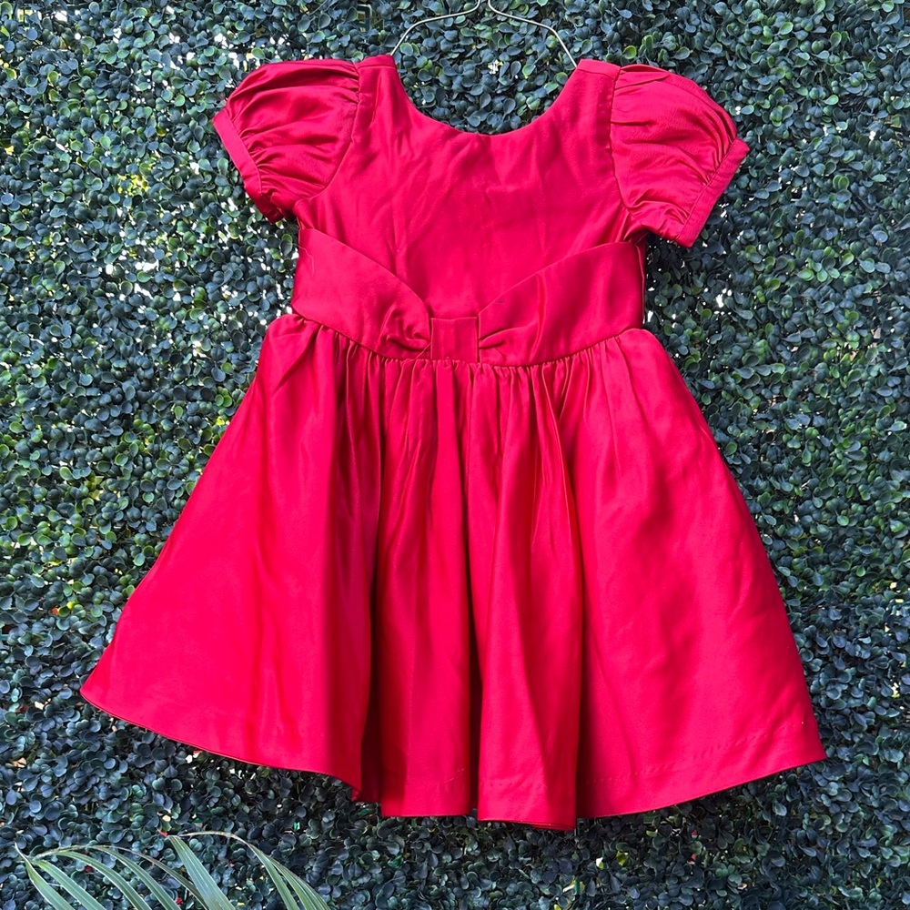 Janie and Jack Vibrant Red Formal Dress
